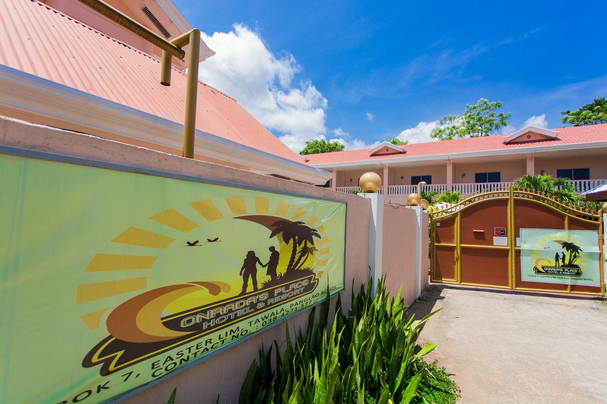 Conrada'S Place Hotel And Resort Panglao Kültér fotó